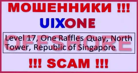 Базируясь в офшоре, на территории Singapore, UixOne безнаказанно обувают лохов