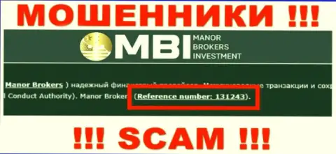 Хотя Manor Brokers и показывают на web-сервисе лицензию на осуществление деятельности, знайте - они в любом случае ВОРЫ !!!