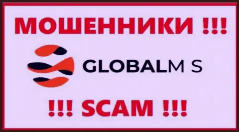 Лого МОШЕННИКА GlobalM-S Com