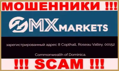 GMXMarkets Com - это РАЗВОДИЛЫГМХМаркетс КомОтсиживаются в оффшоре по адресу 8 Copthall, Roseau Valley, 00152 Commonwealth of Dominica