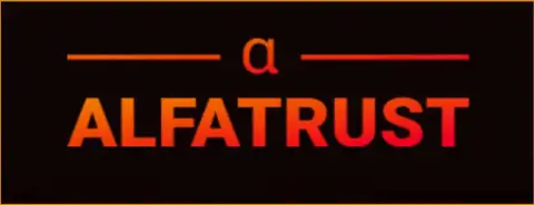 Официальный логотип форекс брокерской компании AlfaTrust Com