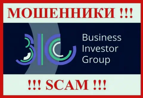 Логотип МОШЕННИКОВ BusinessInvestorGroup