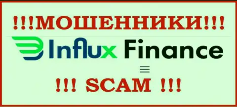 Логотип ЖУЛИКОВ InFluxFinance