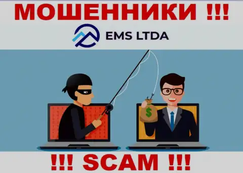 С организацией EMS LTDA не заработаете, затянут к себе в компанию и ограбят подчистую