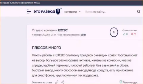 Точки зрения об итогах трейдинга с Forex дилинговой организацией ЕХ Брокерс на сервисе eto-razvod ru