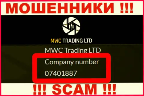 Осторожнее, наличие номера регистрации у MWC Trading LTD (07401887) может оказаться заманухой